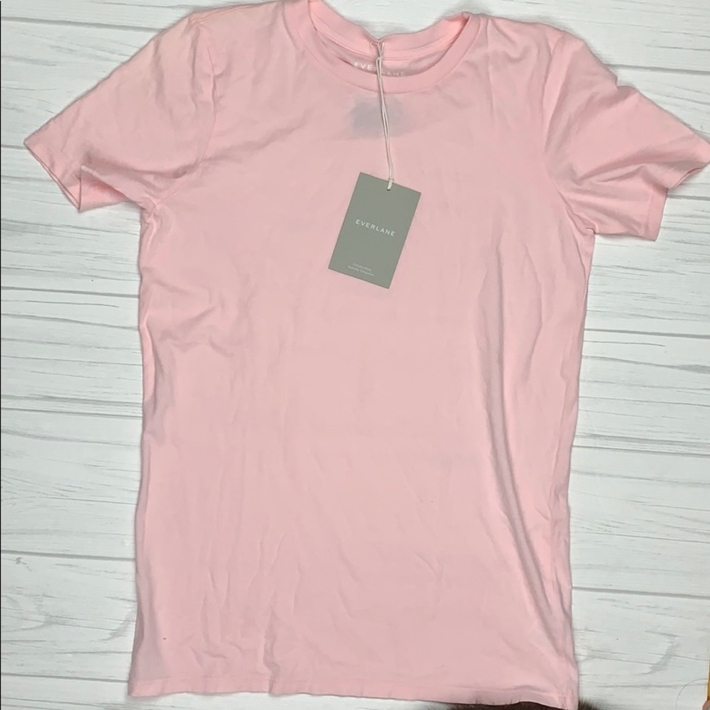 Everlane pink cotton crew tee - Picture 8 of 8